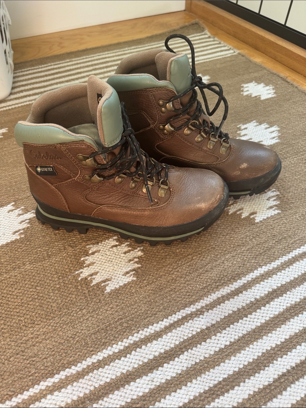 Cabela's Rimrock Mid GORE-TEX Hiking Boots - Brown - 8M Women's
